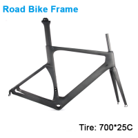 Carbonfan HM-Feng Aero Road Bike Carbon Frame 700*25C T700