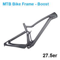 BOOST Bike 27.5er Plus Full Suspension Carbon Mountain Bike Frame