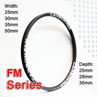 carbonfan carbon rim mountain bike FM series (width:25mm, 30mm, 35mm, 50mm)