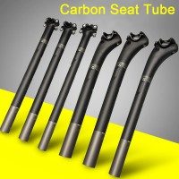 Full carbon 3K Matte mountain road bicycle seatpost seat tube Superlight MTB Road Bike Cycling Seat Post Parts 27.2/30.8/31.6 x 350/400mm