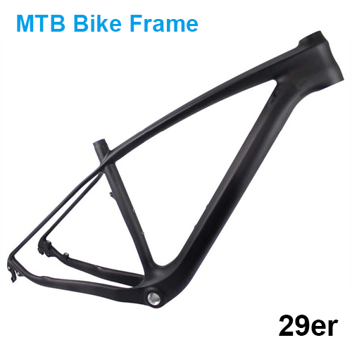 T700 Full Carbon mountain Bike frame 29er, rear thru axle 142*12mm carbon MTB Bicycle Frame 29er
