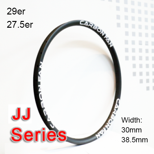 Carbonfan 29er/27.5er Carbon Bike Rim Mountain Bike Wheels JJ Series (width: 30mm,38.5mm)