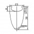 Depth:38mm Width:23mm Clincher 700C carbon road rims Classic rims